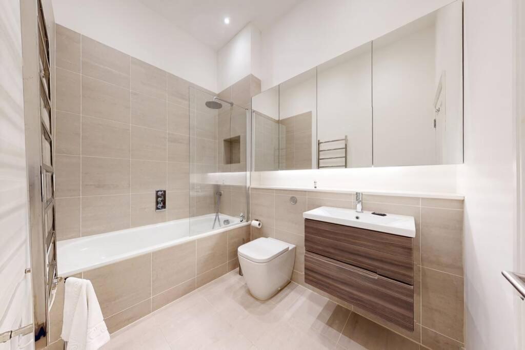 Modern 1 Bed Flat Camden 5 Min Walktube Station Leilighet London Eksteriør bilde